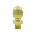 Deltana DSAT3 Acorn Cabinet Finial Polished Brass, 10PK DSAT3-XCP10